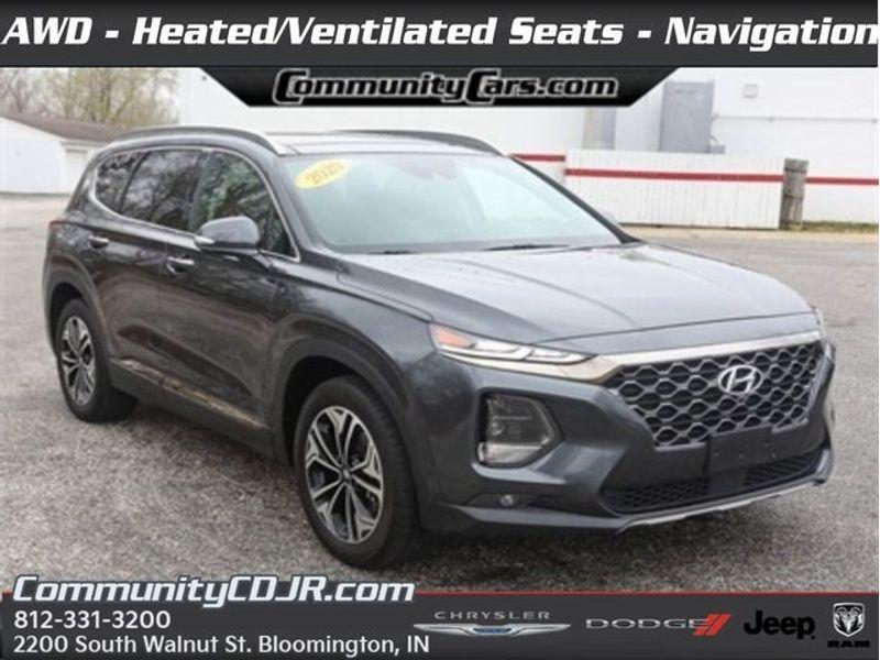 used 2020 Hyundai Santa Fe car, priced at $21,500