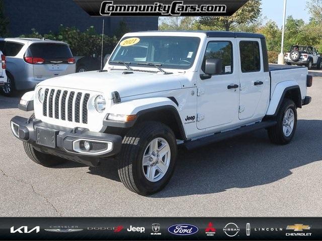 used 2021 Jeep Gladiator car, priced at $32,400