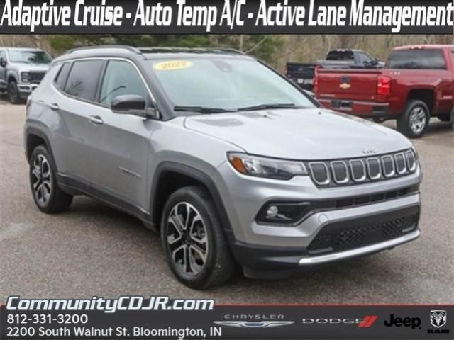 used 2022 Jeep Compass car, priced at $26,345