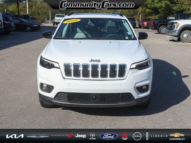 used 2022 Jeep Cherokee car, priced at $27,800