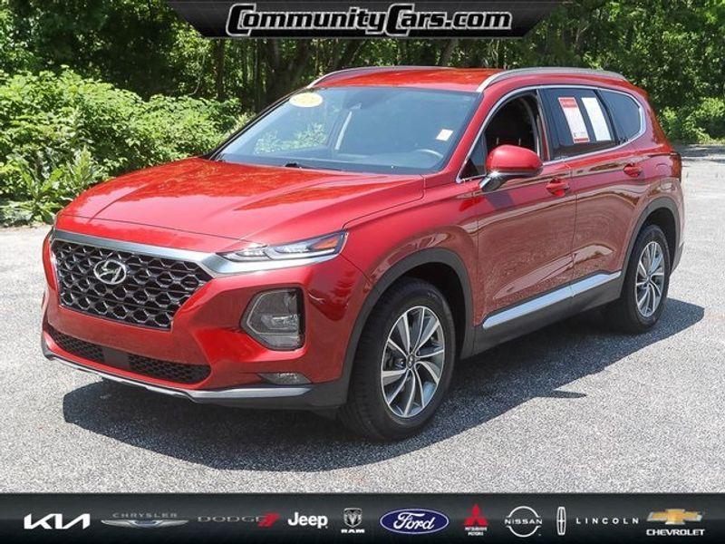 used 2019 Hyundai Santa Fe car, priced at $18,500