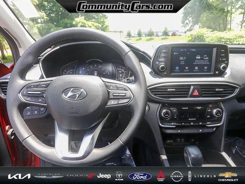 used 2019 Hyundai Santa Fe car, priced at $18,500