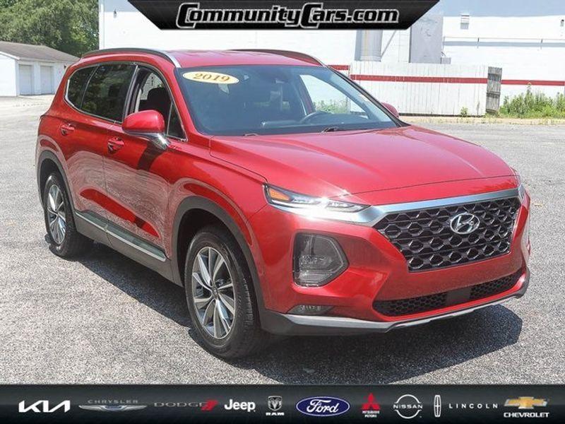 used 2019 Hyundai Santa Fe car, priced at $18,500
