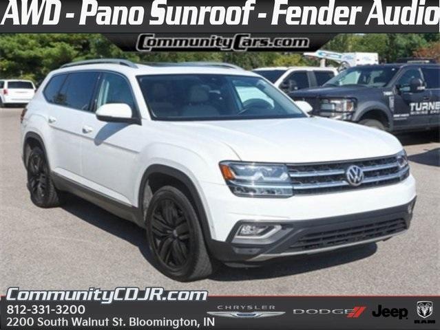 used 2019 Volkswagen Atlas car, priced at $19,500