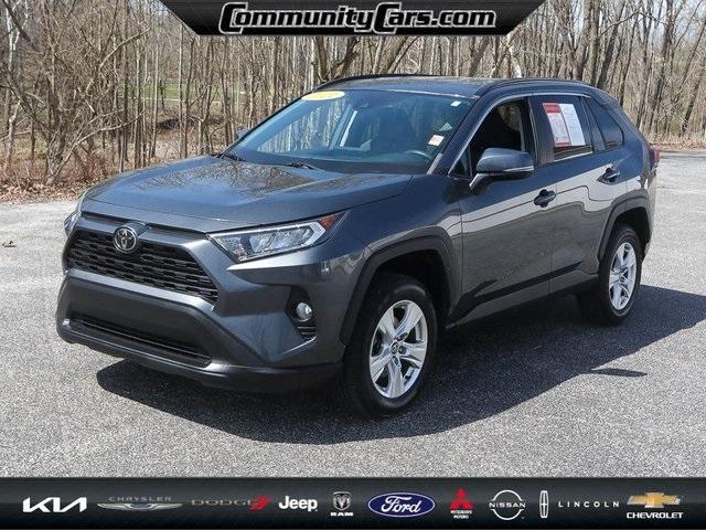used 2021 Toyota RAV4 car, priced at $25,500