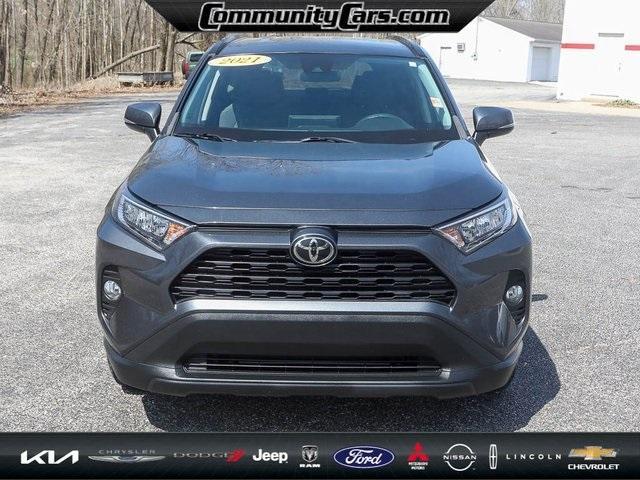 used 2021 Toyota RAV4 car, priced at $25,500