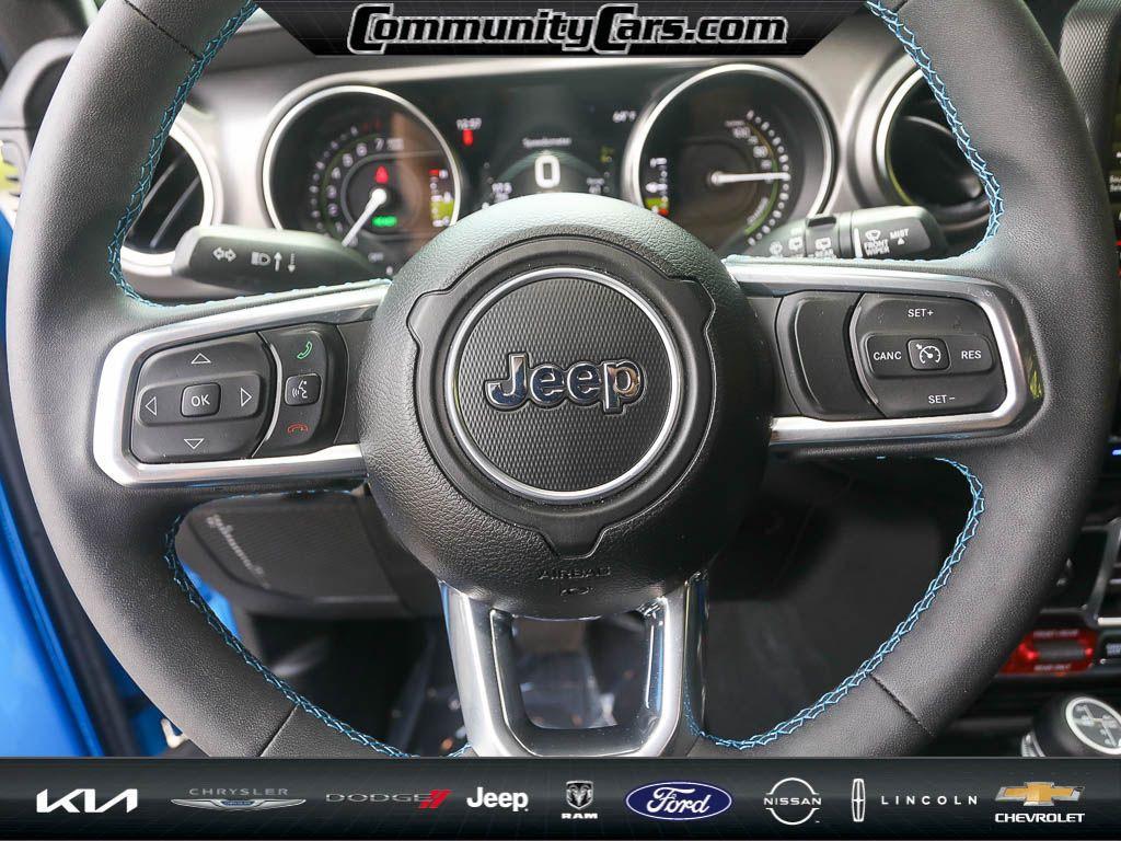 used 2023 Jeep Wrangler 4xe car, priced at $35,600