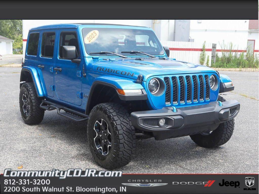 used 2023 Jeep Wrangler 4xe car, priced at $36,000
