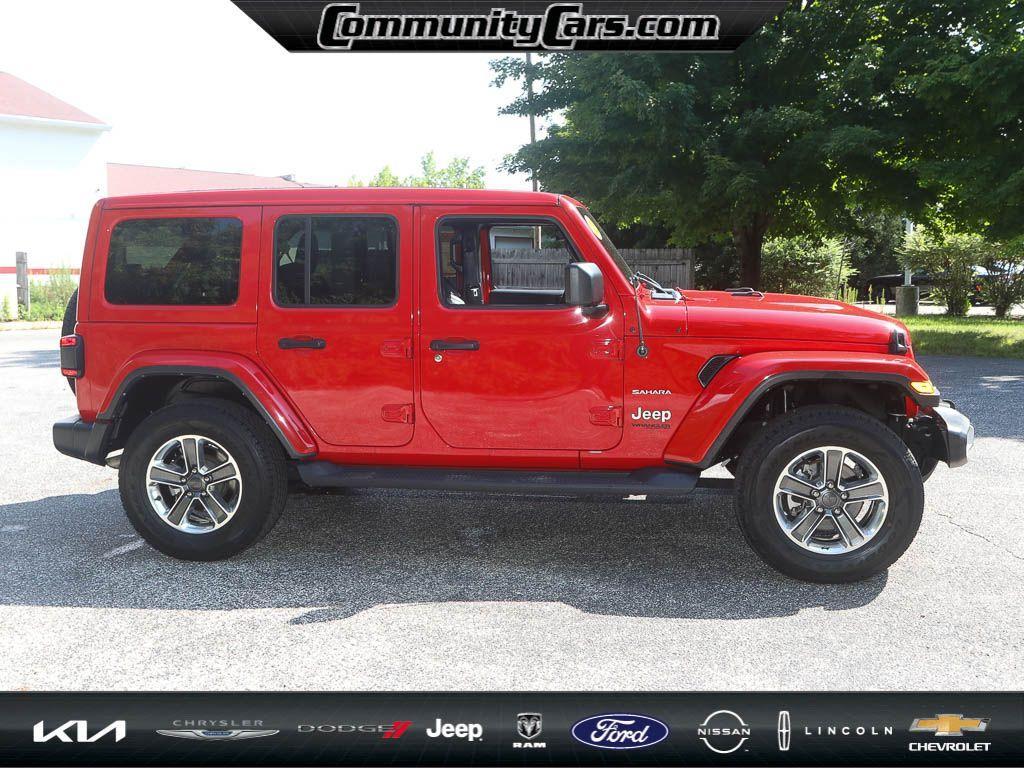 used 2022 Jeep Wrangler Unlimited car, priced at $38,000