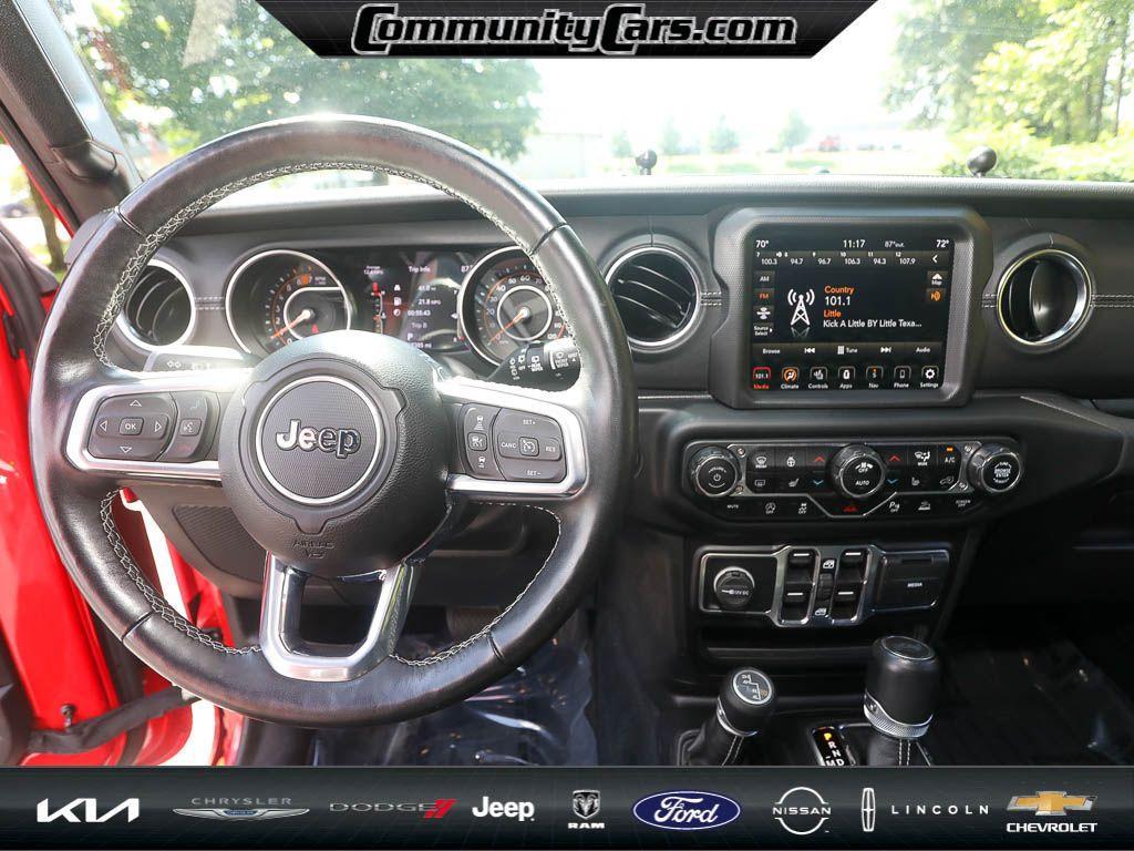 used 2022 Jeep Wrangler Unlimited car, priced at $38,000