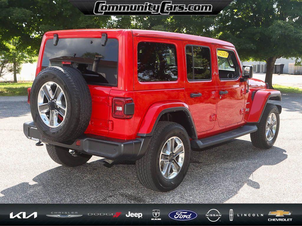 used 2022 Jeep Wrangler Unlimited car, priced at $38,000