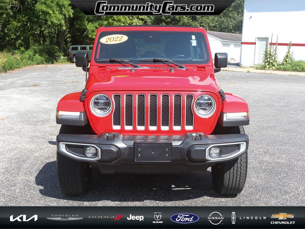 used 2022 Jeep Wrangler Unlimited car, priced at $38,000