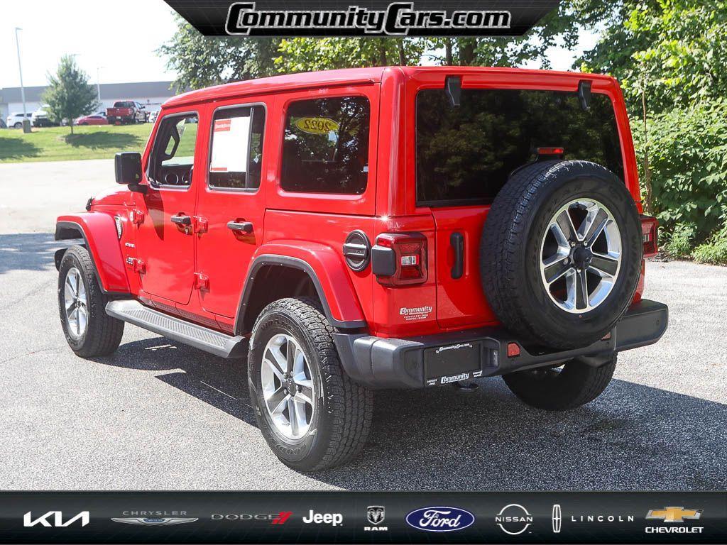 used 2022 Jeep Wrangler Unlimited car, priced at $38,000