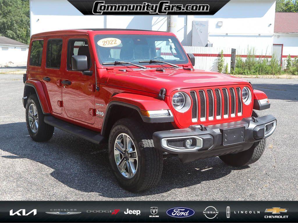 used 2022 Jeep Wrangler Unlimited car, priced at $38,000