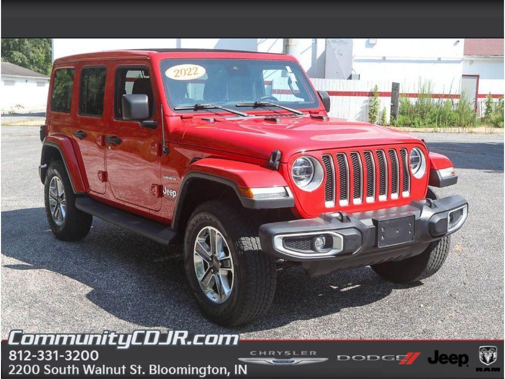 used 2022 Jeep Wrangler Unlimited car, priced at $38,000