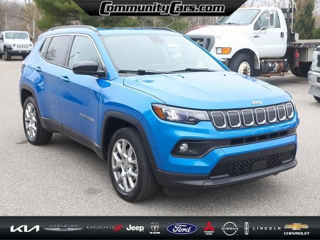 used 2022 Jeep Compass car, priced at $24,500