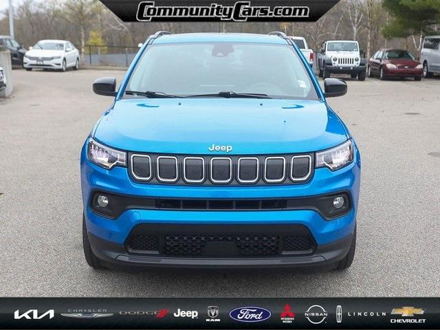 used 2022 Jeep Compass car, priced at $24,500