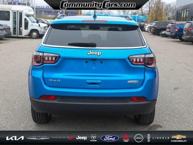 used 2022 Jeep Compass car, priced at $24,500