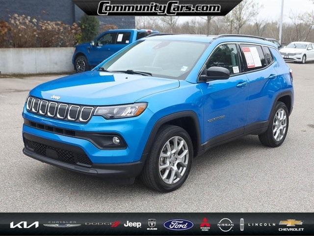 used 2022 Jeep Compass car, priced at $24,500