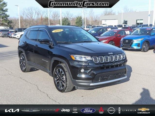 used 2022 Jeep Compass car, priced at $24,300