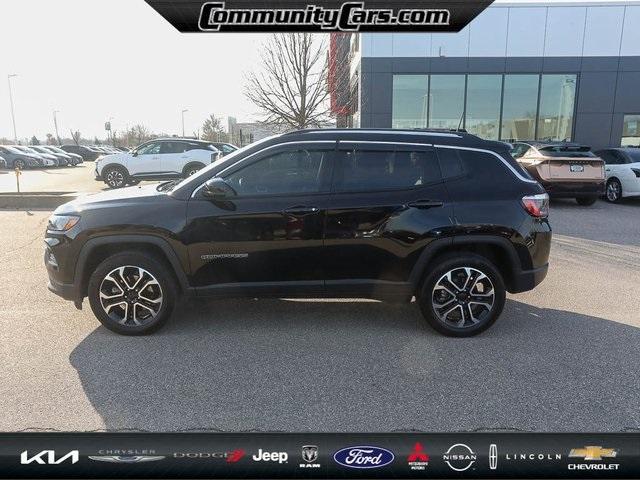 used 2022 Jeep Compass car, priced at $24,300