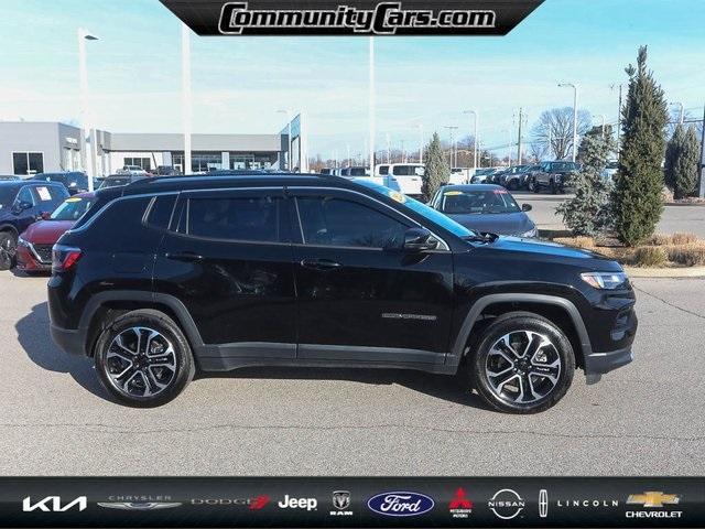 used 2022 Jeep Compass car, priced at $24,300