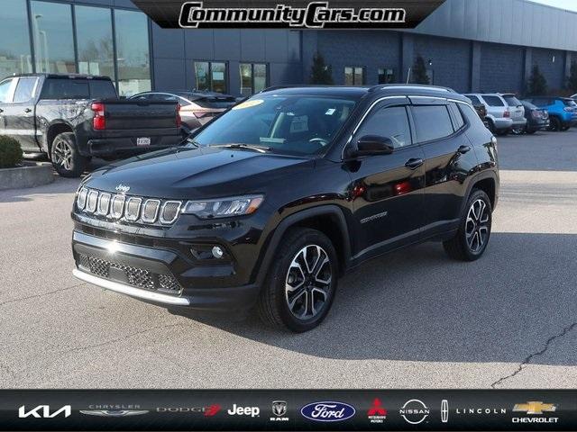 used 2022 Jeep Compass car, priced at $24,300