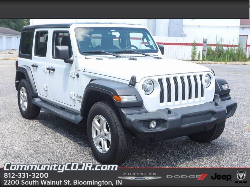 used 2021 Jeep Wrangler Unlimited car, priced at $31,800