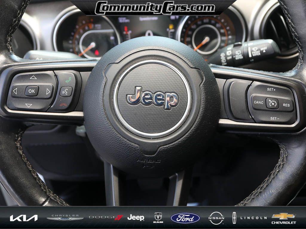 used 2021 Jeep Wrangler Unlimited car, priced at $31,800