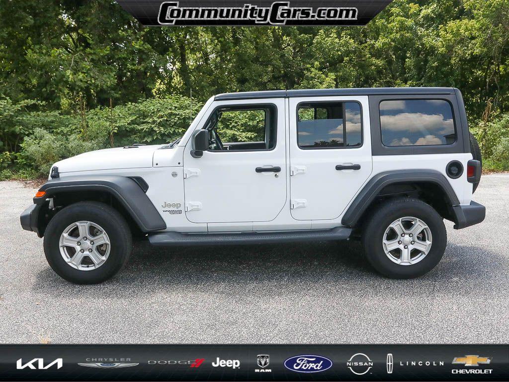 used 2021 Jeep Wrangler Unlimited car, priced at $31,800