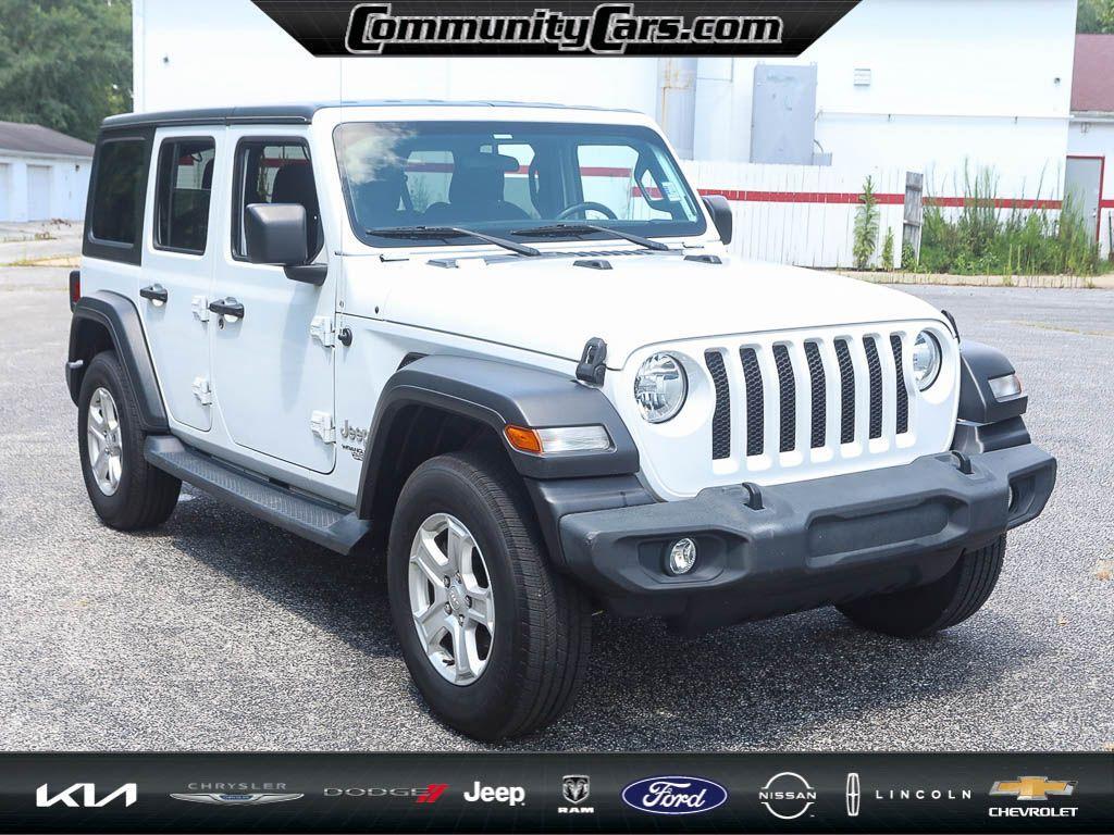 used 2021 Jeep Wrangler Unlimited car, priced at $31,800