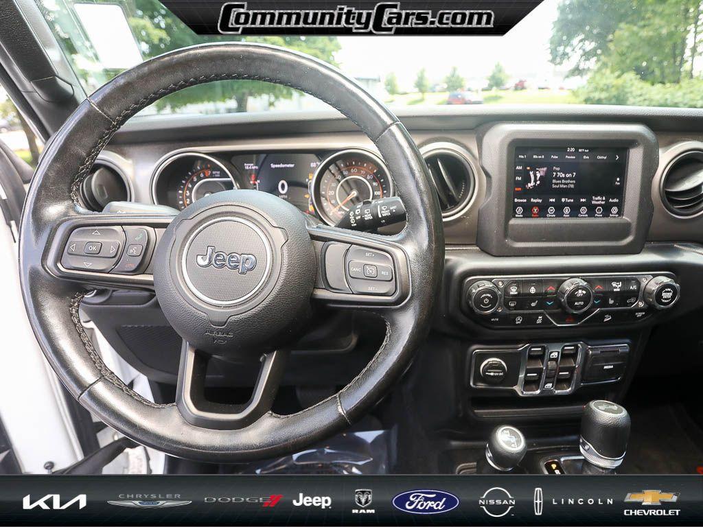 used 2021 Jeep Wrangler Unlimited car, priced at $31,800