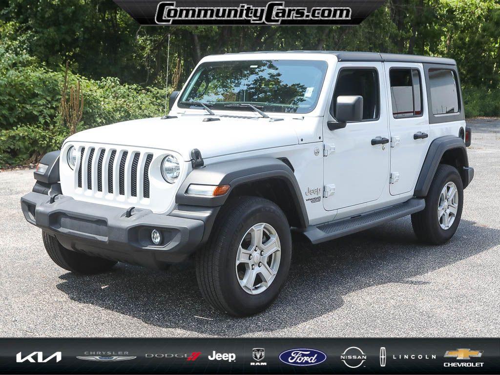 used 2021 Jeep Wrangler Unlimited car, priced at $31,800