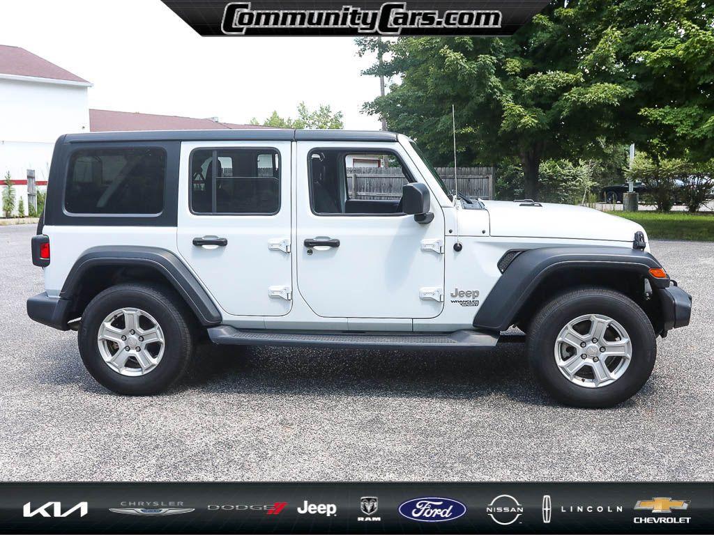 used 2021 Jeep Wrangler Unlimited car, priced at $31,800