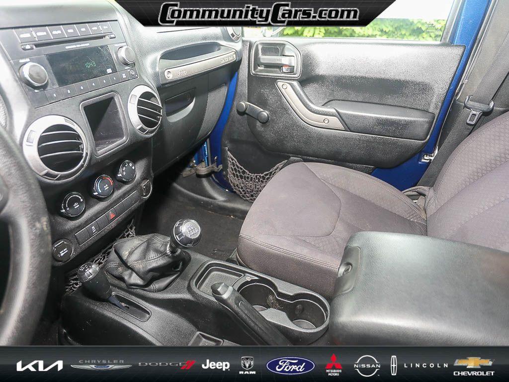 used 2013 Jeep Wrangler car, priced at $14,468