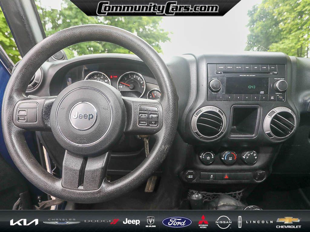 used 2013 Jeep Wrangler car, priced at $14,468