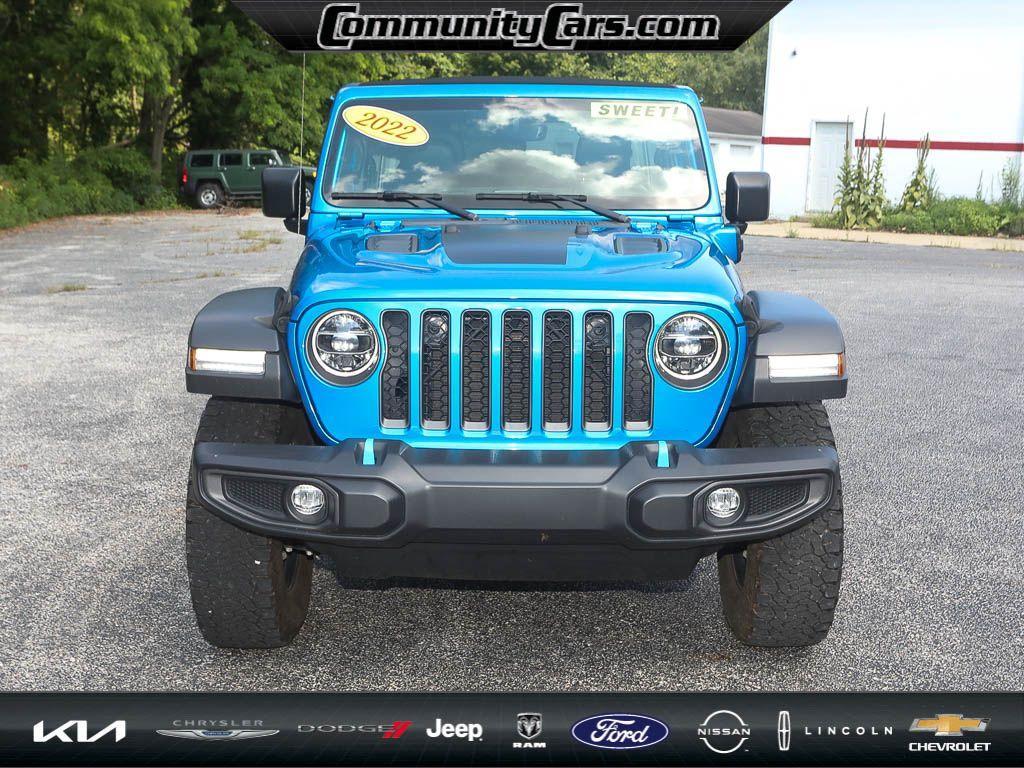 used 2022 Jeep Wrangler Unlimited 4xe car, priced at $37,600