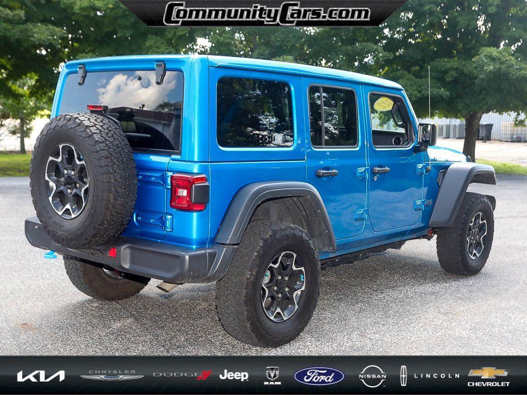 used 2022 Jeep Wrangler Unlimited 4xe car, priced at $37,600
