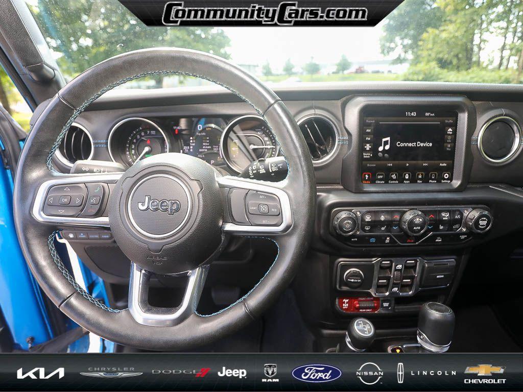used 2022 Jeep Wrangler Unlimited 4xe car, priced at $37,600