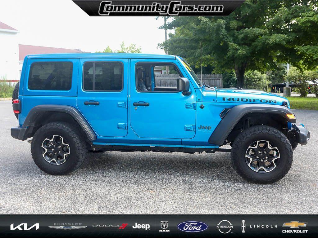 used 2022 Jeep Wrangler Unlimited 4xe car, priced at $37,600