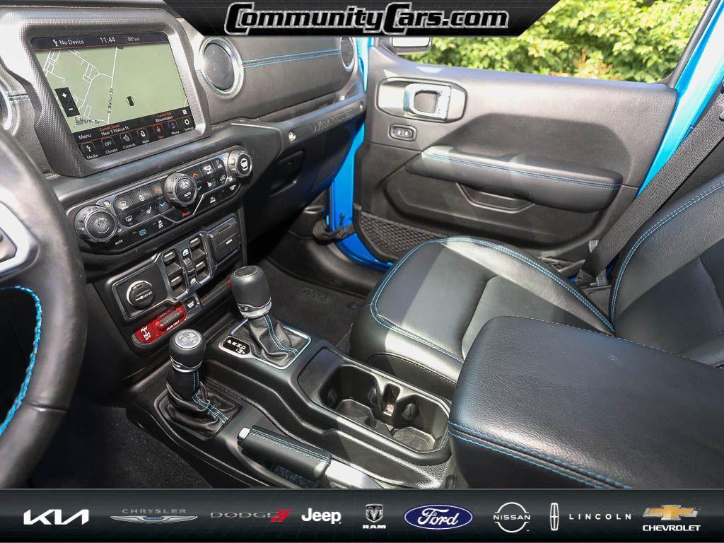 used 2022 Jeep Wrangler Unlimited 4xe car, priced at $37,600