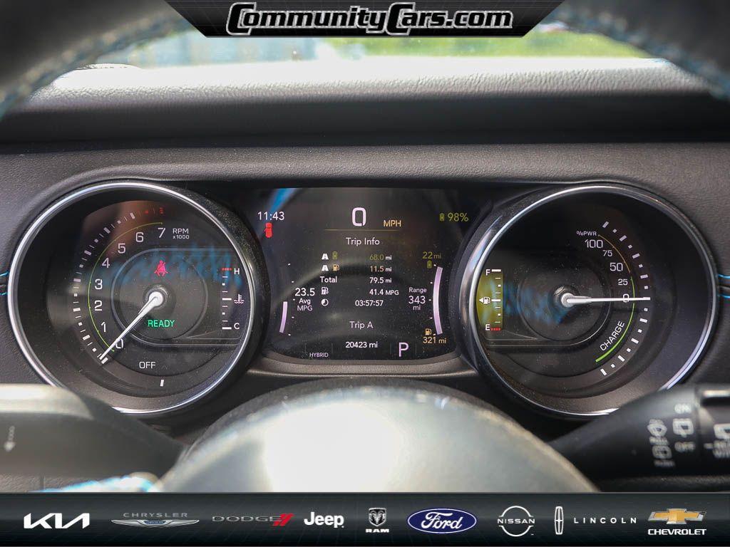 used 2022 Jeep Wrangler Unlimited 4xe car, priced at $37,600