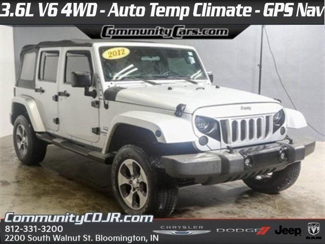 used 2012 Jeep Wrangler Unlimited car, priced at $14,800