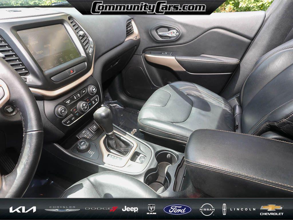 used 2017 Jeep Cherokee car, priced at $15,000