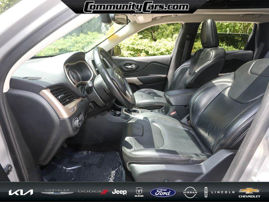 used 2017 Jeep Cherokee car, priced at $15,000