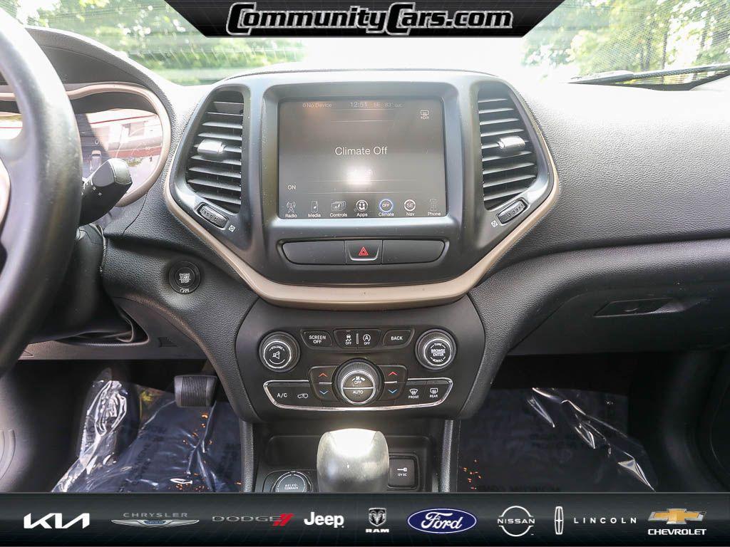 used 2017 Jeep Cherokee car, priced at $15,000