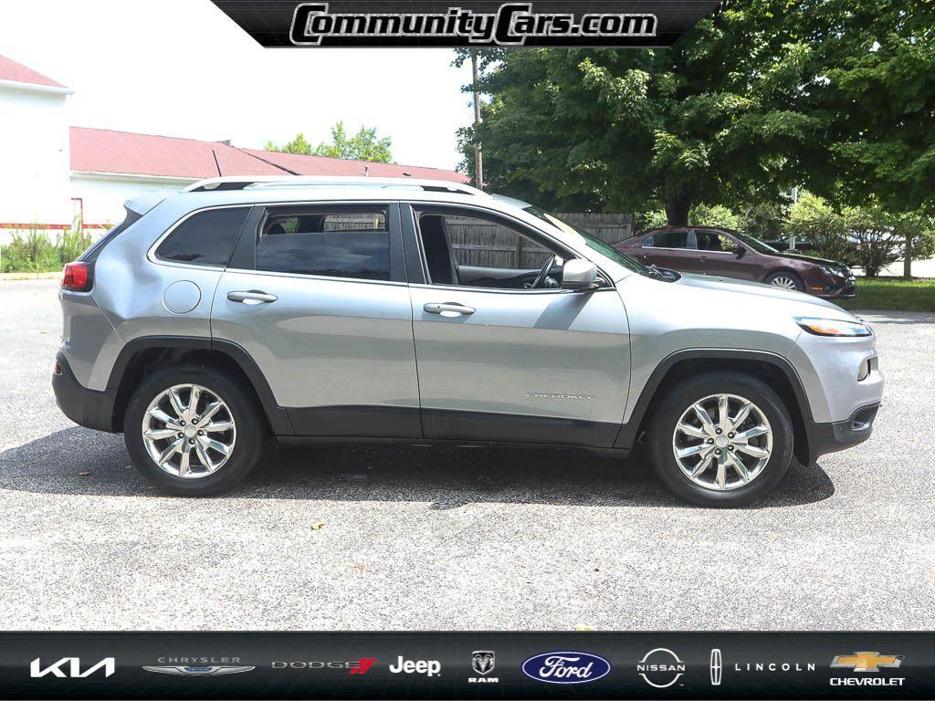 used 2017 Jeep Cherokee car, priced at $15,000