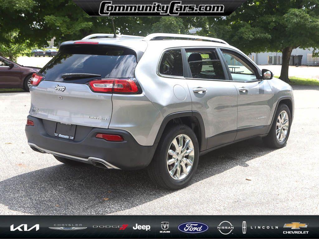 used 2017 Jeep Cherokee car, priced at $15,000