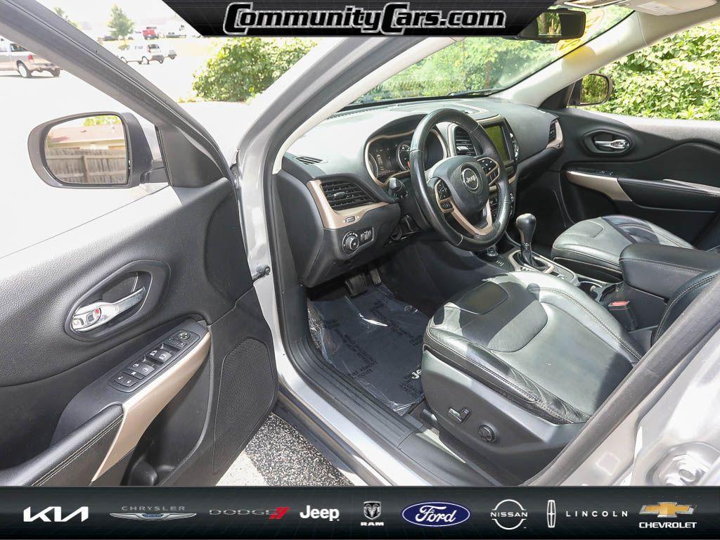 used 2017 Jeep Cherokee car, priced at $15,000