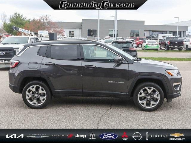 used 2021 Jeep Compass car, priced at $21,000